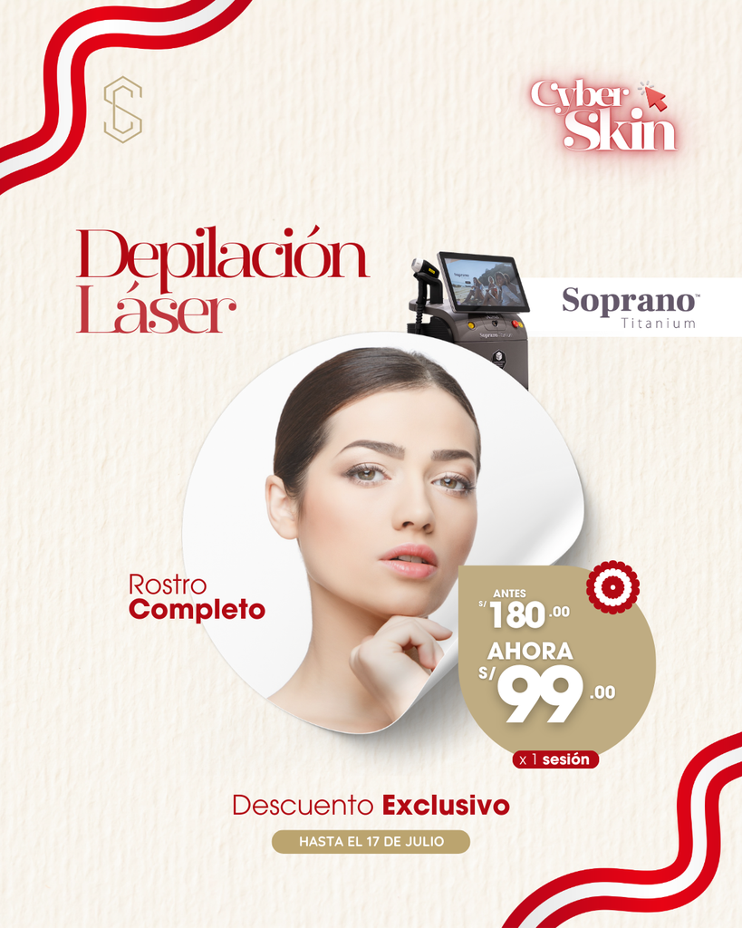 Depilación Láser - Rostro Completo