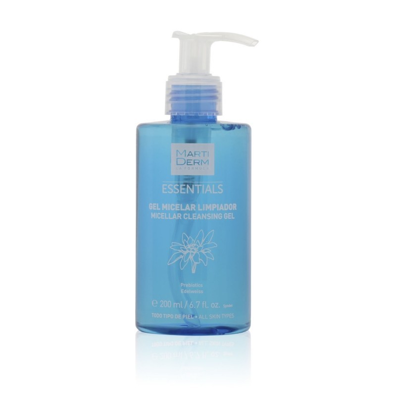 ESSENTIALS GEL MICELAR LIMPIADOR - MARTIDERM