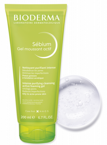 BIODERMA SEBIUM GEL MOUSSANT ACTIF 200 ML