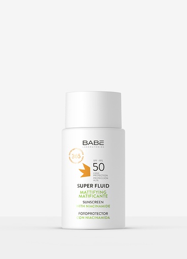 FOTOPROTECTOR SUPER FLUID MATIFICANTE SPF 50 - BABE