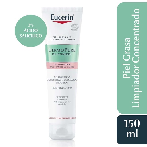 [10443] EUCERIN DERMO PURE OIL CONTROL POST IMPERFECCIONES GEL 150ML 